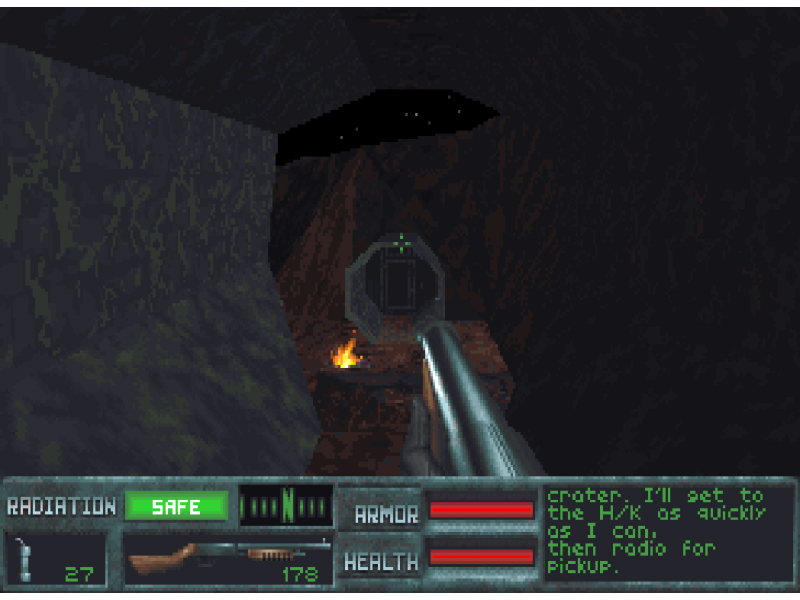 Schon wieder am Ausgang